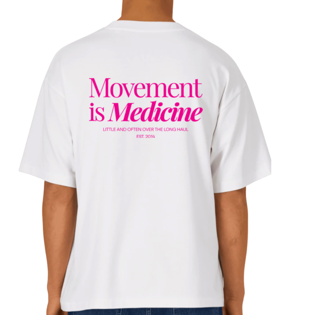 Movement Is Medicine Slogan T-Shirt (Pre Order)