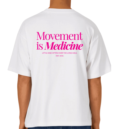 Movement Is Medicine Slogan T-Shirt (Pre Order)